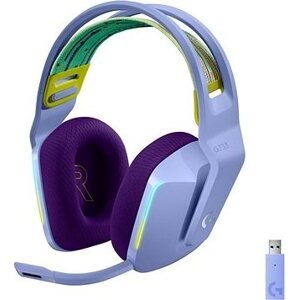 Logitech G733 LIGHTSPEED Wireless RGB Gaming Headset LILAC
