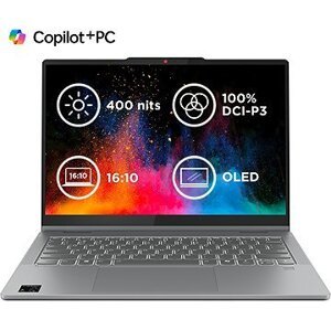 Lenovo IdeaPad 5 2-in-1 14Q8X9 Luna Grey kovový + aktivní stylus Lenovo