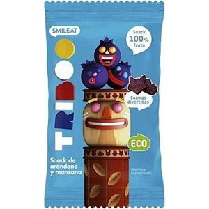 SMILEAT Bio 100 % ovocné mäkké cukríky jablko a borievky 25 g