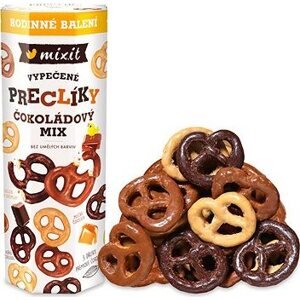 Mixit Veľké Mixit praclíky – čokoládový mix 500 g
