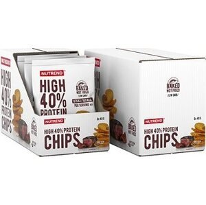 Nutrend High Protein Chips 6× 40 g, juicy steak