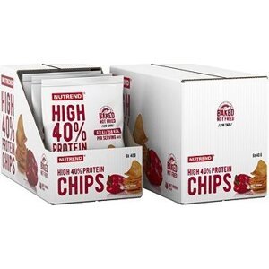 Nutrend High Protein Chips 6× 40 g, paprika