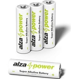 AlzaPower Super Alkaline LR6 (AA) 4 ks