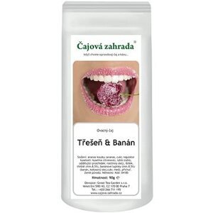 Čajová záhrada – Čerešňa & Banán – ovocný čaj, 500 g