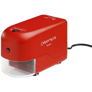 CARAN D' ACHE Elektrické strúhadlo červené 8 - 12 mm