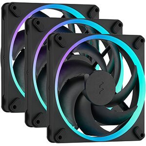 Fractal dizajn Momentum 14 RGB 3-pack Black