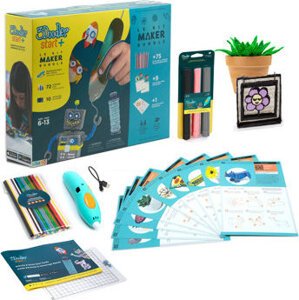3Doodler Start+ Bundle + 147 náplní, 12 šablón, 9 kariet aktivít, podložka
