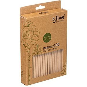 5FIVE – Sada papierových slamiek, 100 ks