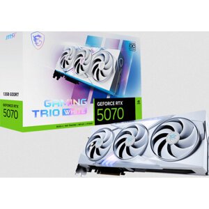 MSI GeForce RTX 5070 12G GAMING TRIO OC WHITE