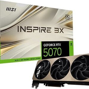 MSI GeForce RTX 5070 12G INSPIRE 3X OC