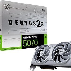 MSI GeForce RTX 5070 12G VENTUS 2X OC WHITE