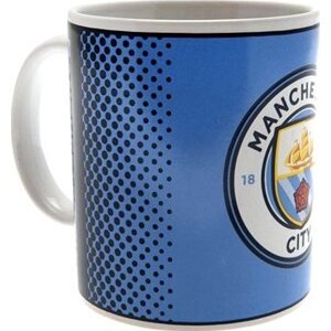 Manchester City FC: Colorful Club Crest – keramický hrnček