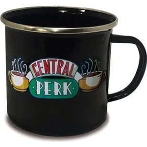 Friends: Central Perk & Logo – smaltovaný hrnček