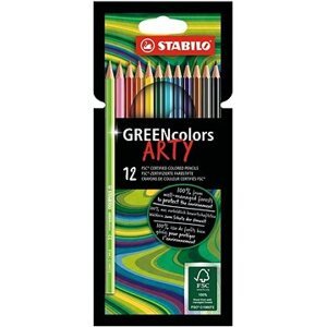 STABILO GREENcolors 12 ks puzdro „ARTY“