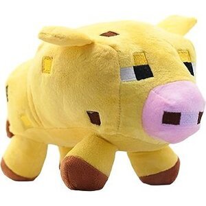 Plush Minecraft Prasa žlté 25 cm