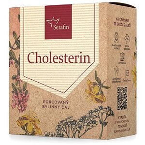 Serafin byliny Cholesterin - bylinný porcovaný čaj 15 × 2,5 g