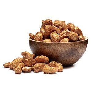 GRIZLY Kešu oriešky v slanom karameli s medom 500 g